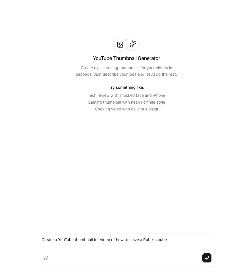ai youtube thumbnail generator