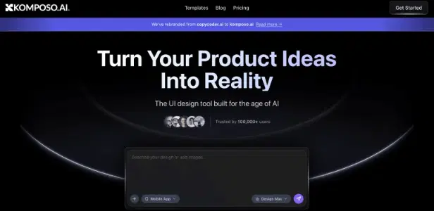 komposo AI UI Generator