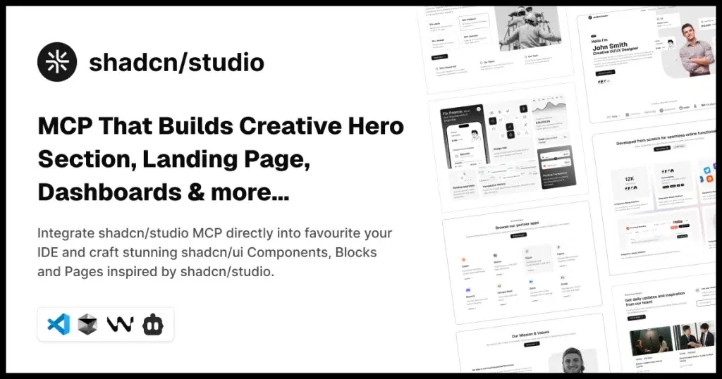 shadcn mcp ai builder