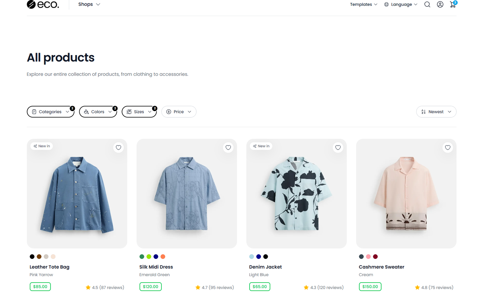 Ciseco React Next.js E-commerce Template