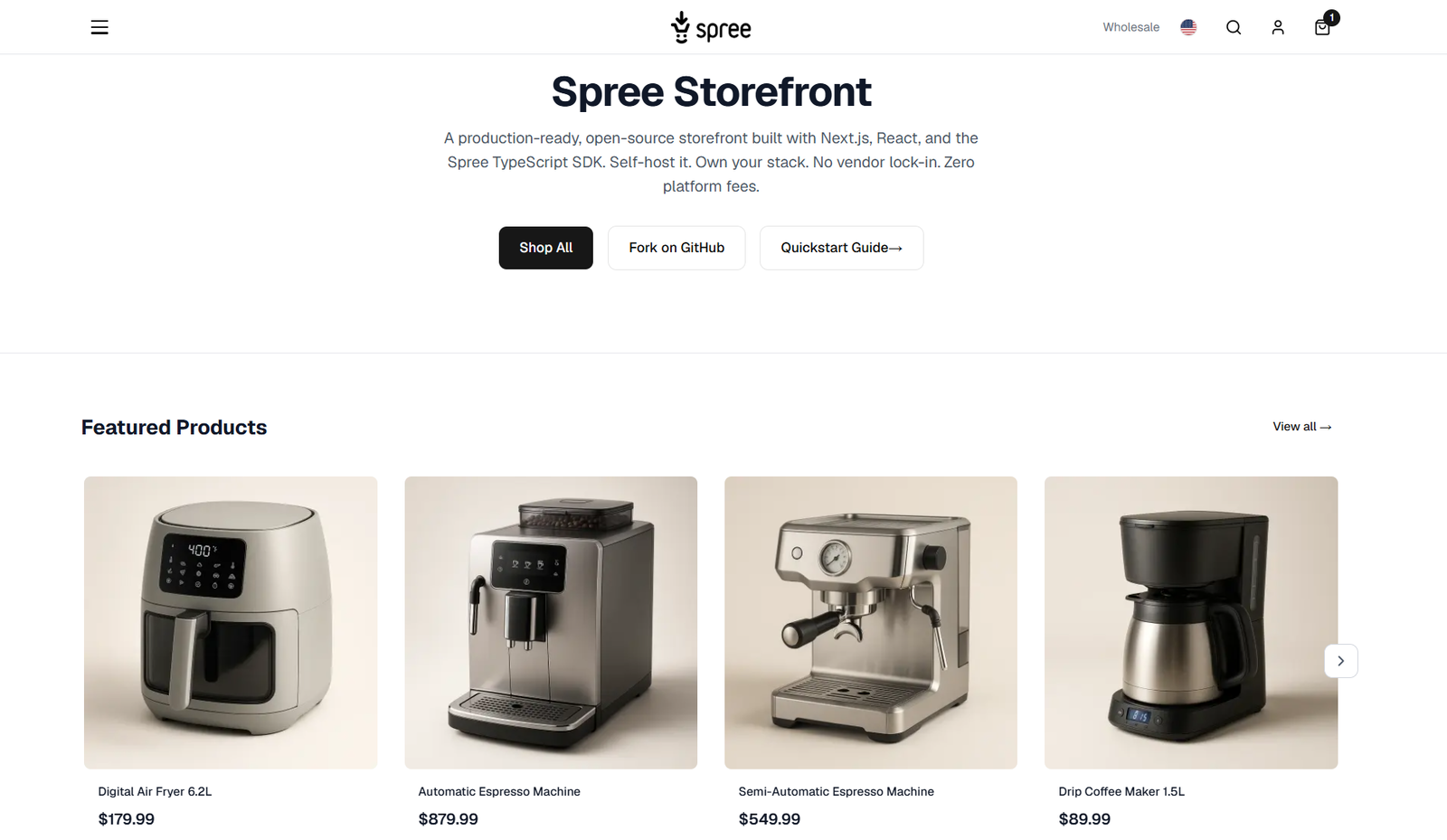Spree Storefront