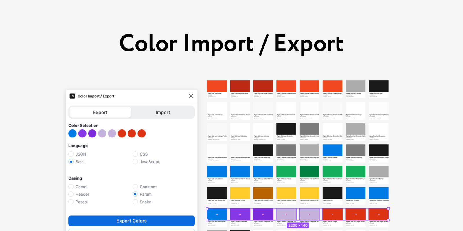 color import export plugin