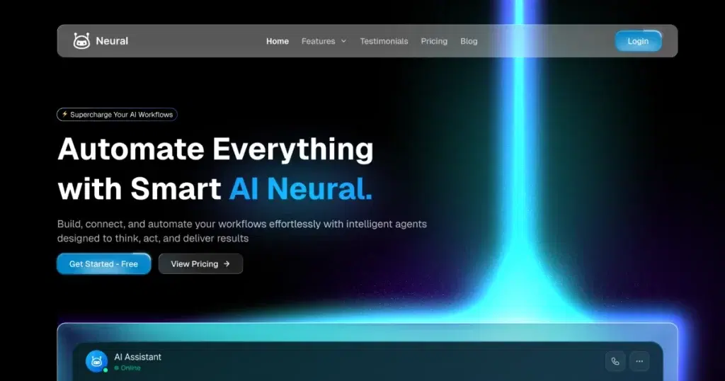 neural shadcn ai app template