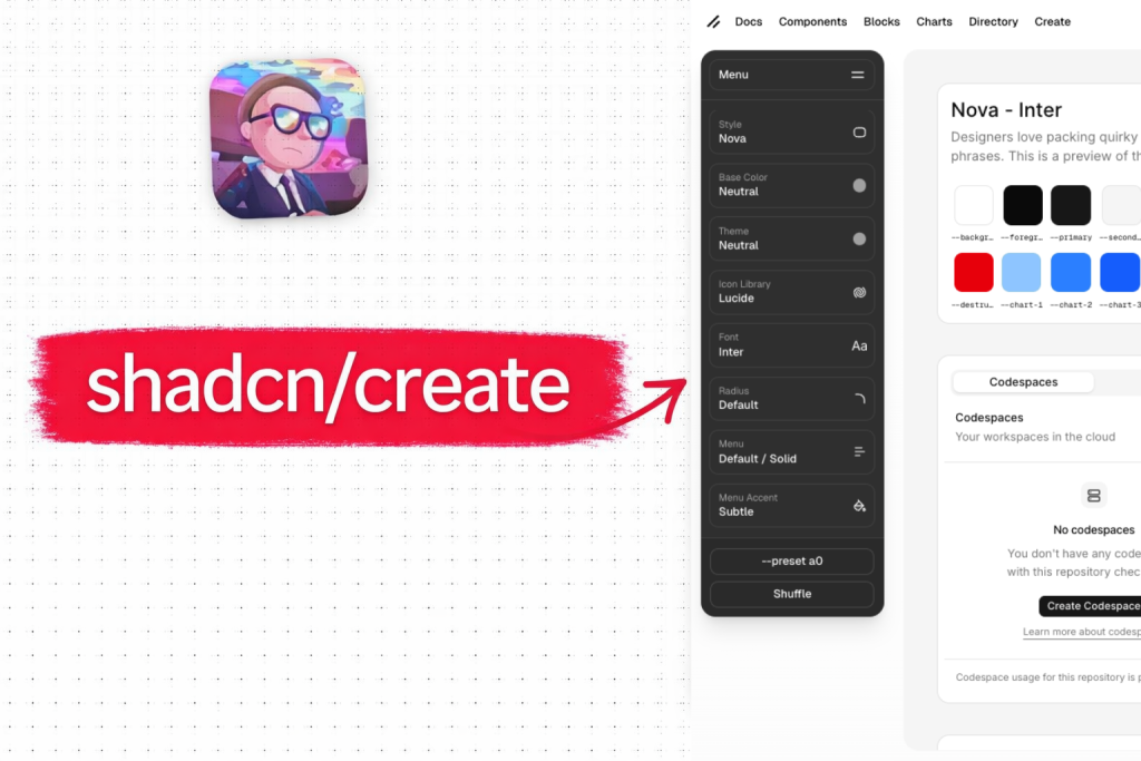 shadcn/create