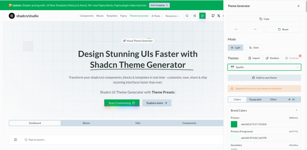 Customizing Your Theme