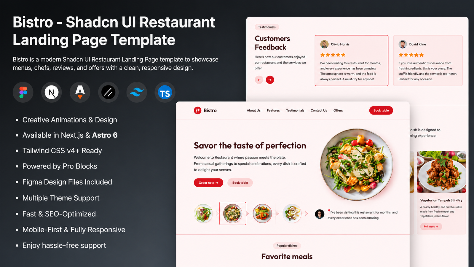 Bistro Restaurant Template