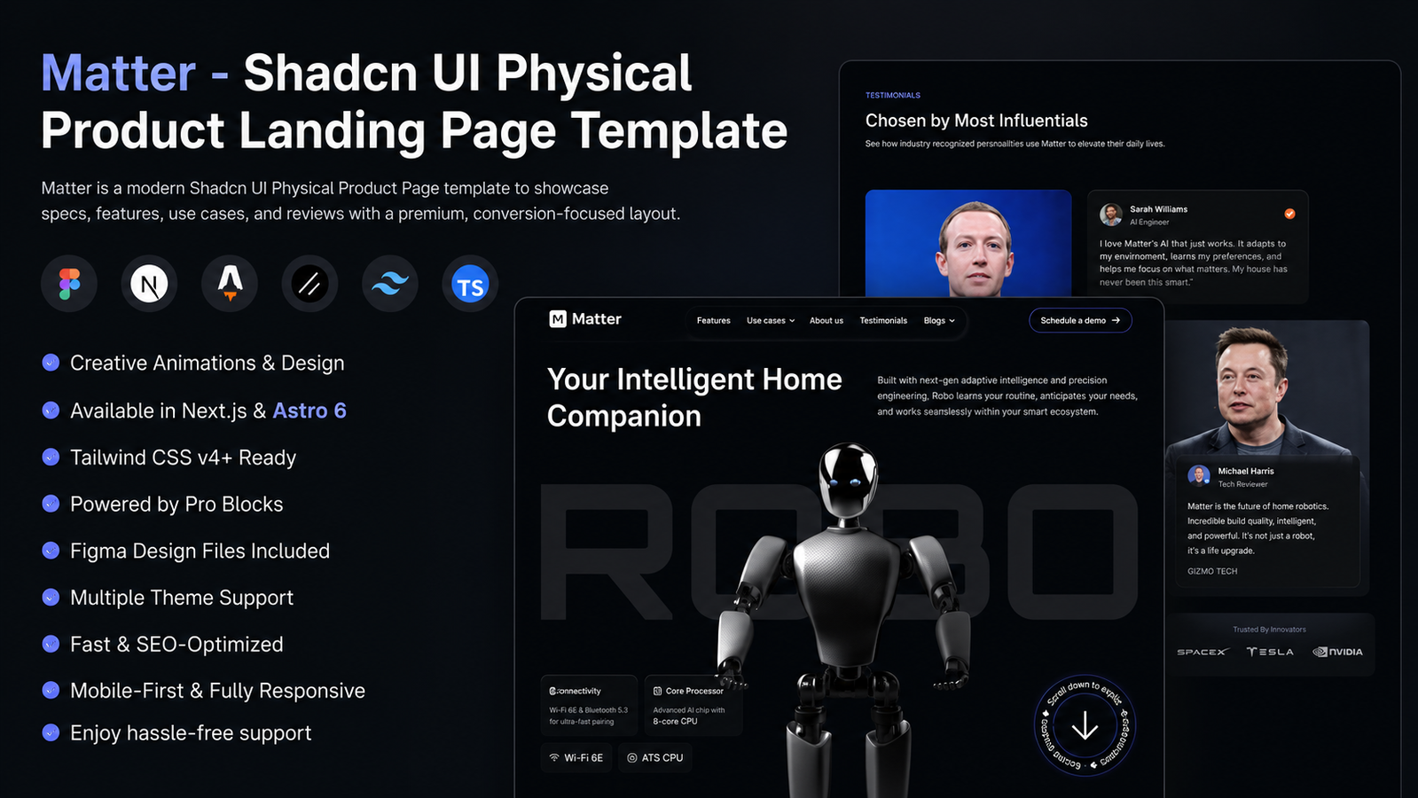 Matter Physical Product Template