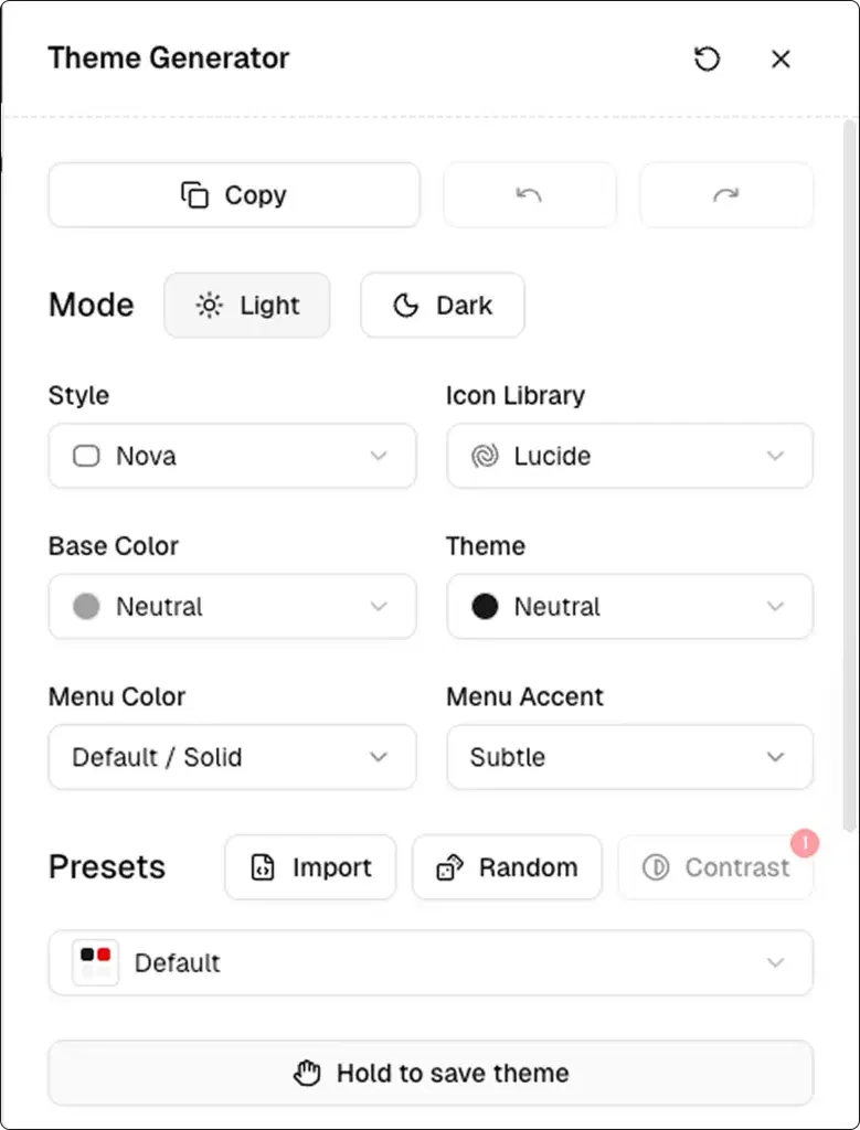 Theme Generator
