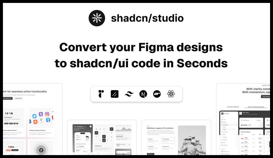 Shadcn Figma plugin