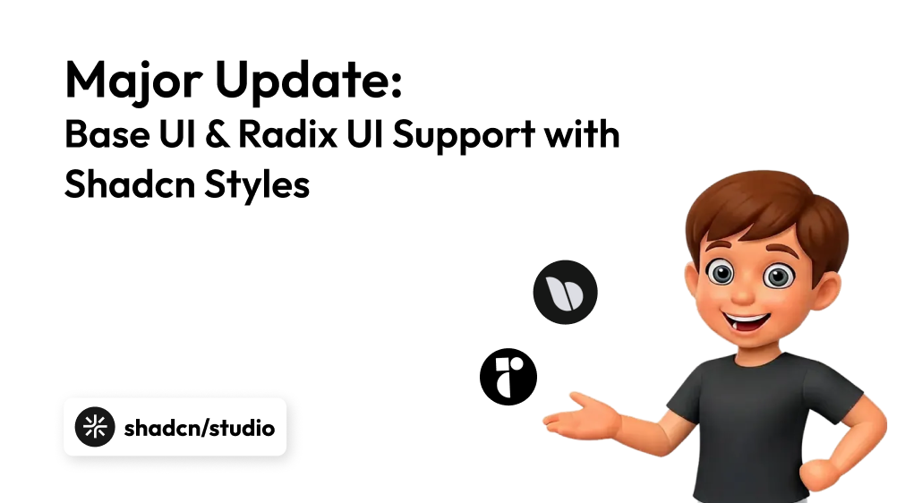 major update new base ui supported components