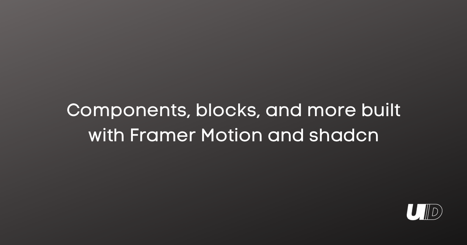 UI TripleD – Modern UI Components &amp; Tools for Developers