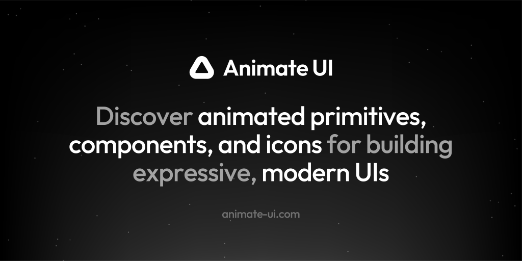 animate shadcn animation library