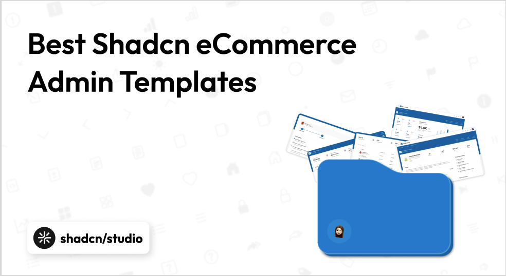 Best 10+ Shadcn eCommerce Admin Templates in 2026