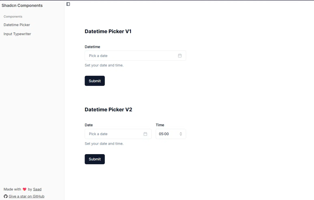 datepicker timer