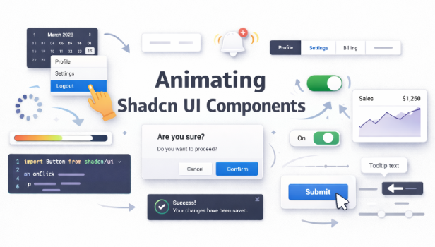 animating shadcn ui components