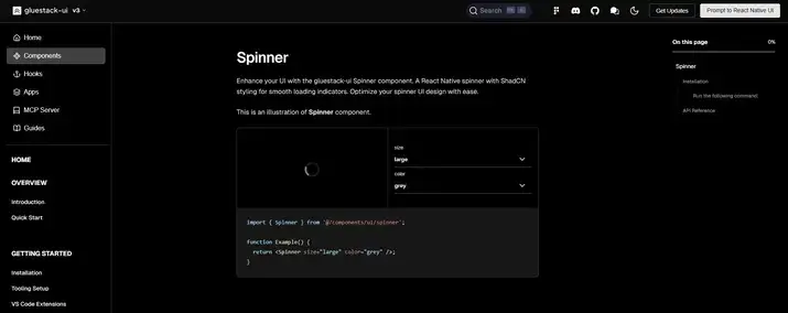 gluestack ui