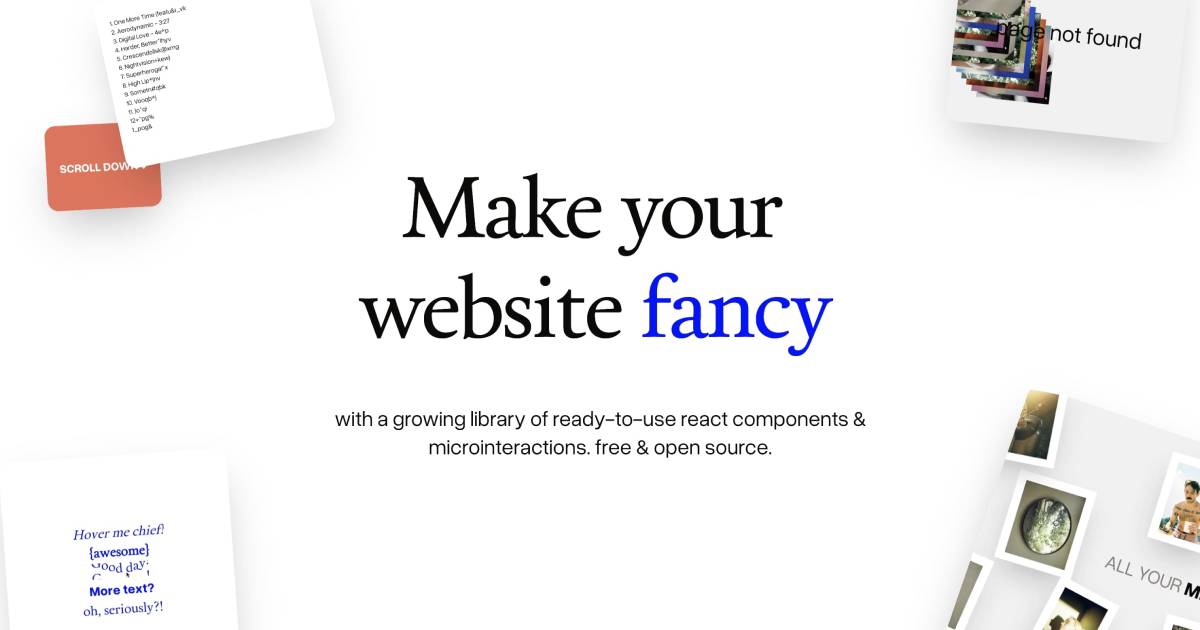 fancycomponents