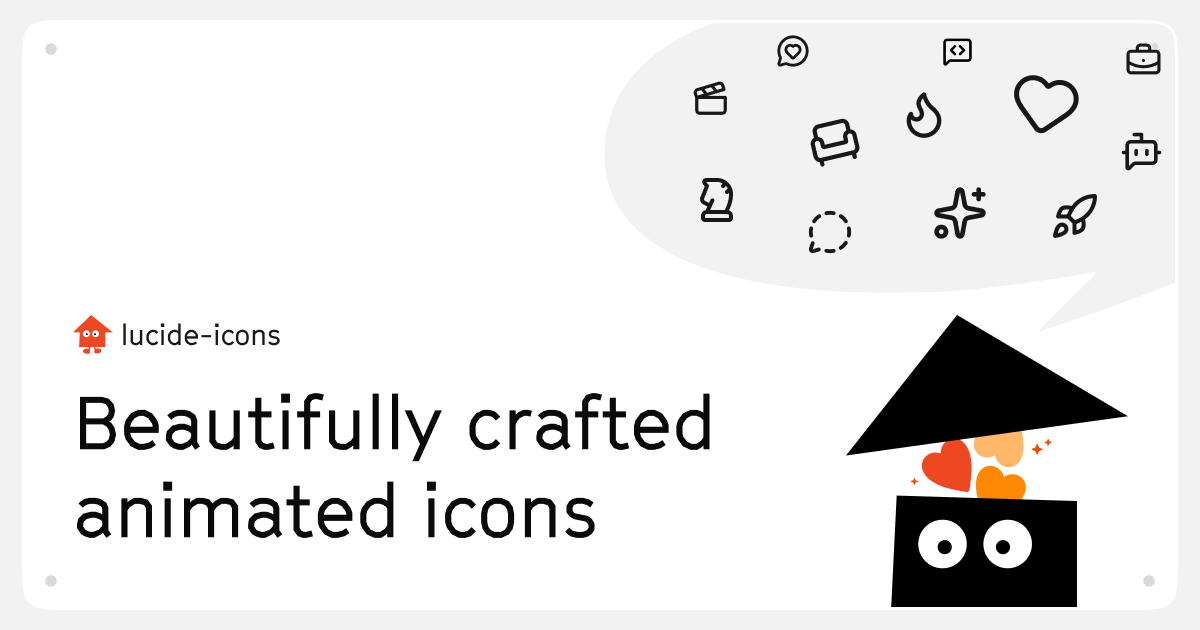 Lucide Animated Shadcn React Component Library