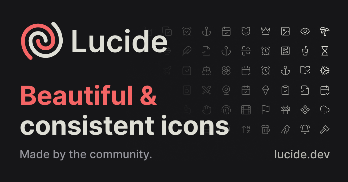 Lucide Animated Shadcn React Component Library