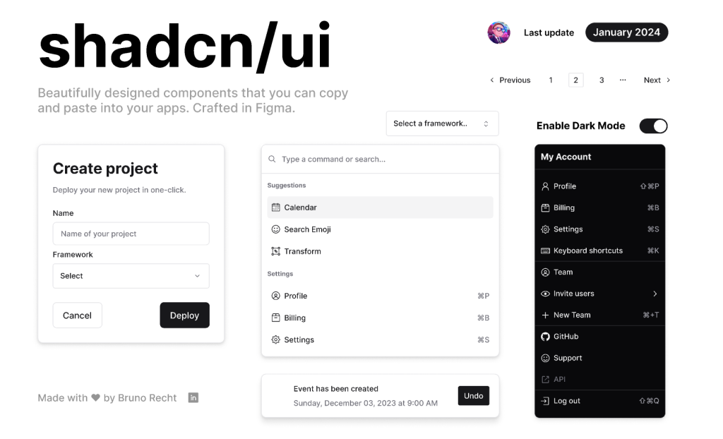 shadcn ui vs material ui