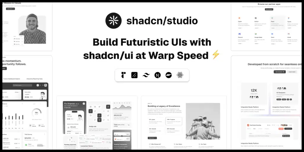 shadcn stduio