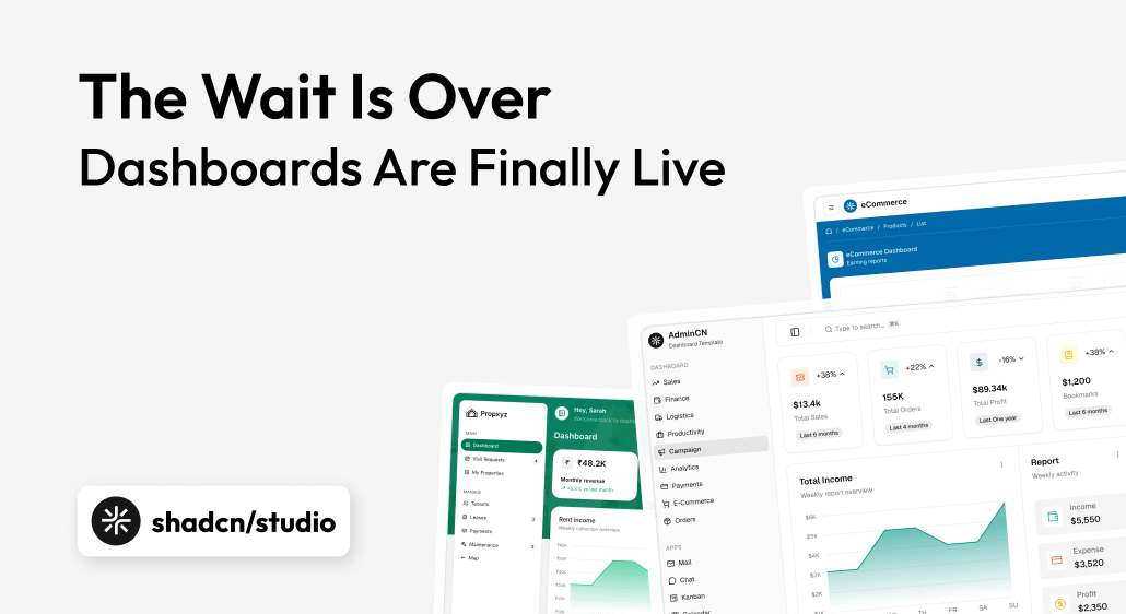 The Wait Is Over - Dashboards Are Finally Live