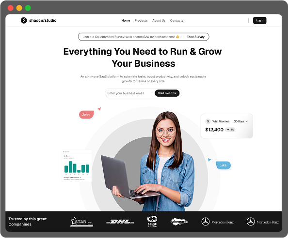 Plantilla preconstruida