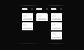 Shadcn Kanban component preview