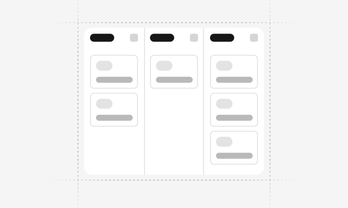 Shadcn Kanban component preview
