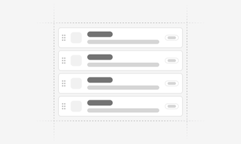 Shadcn Sortable component preview