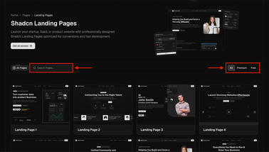 sorting page image