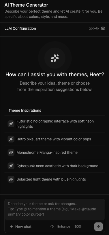 AI tab