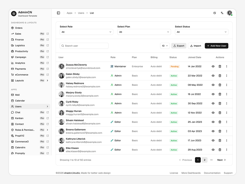 Users App
