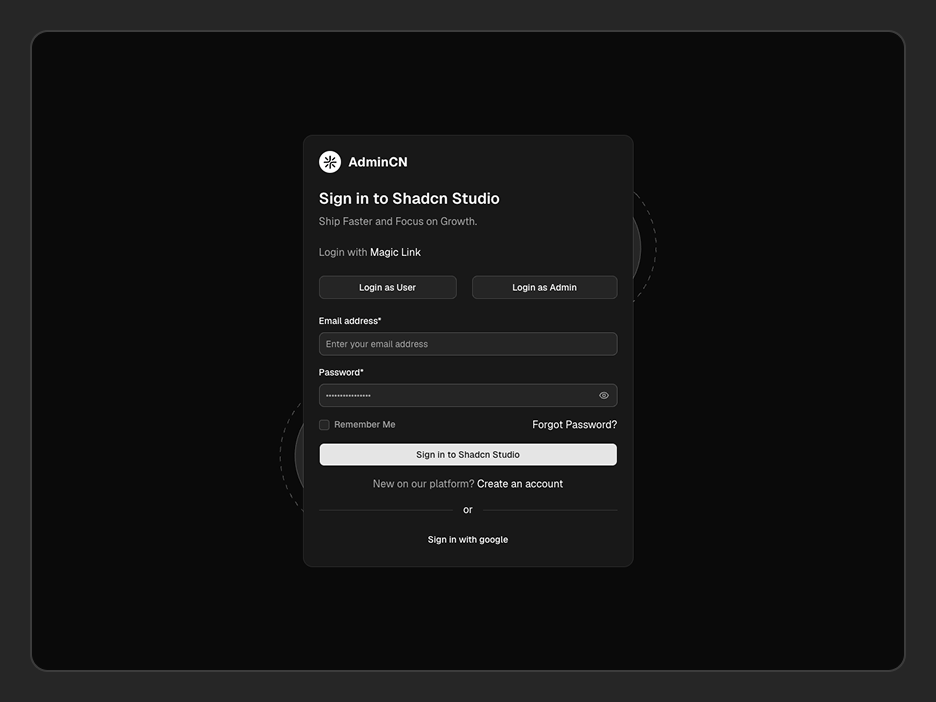 Login Page