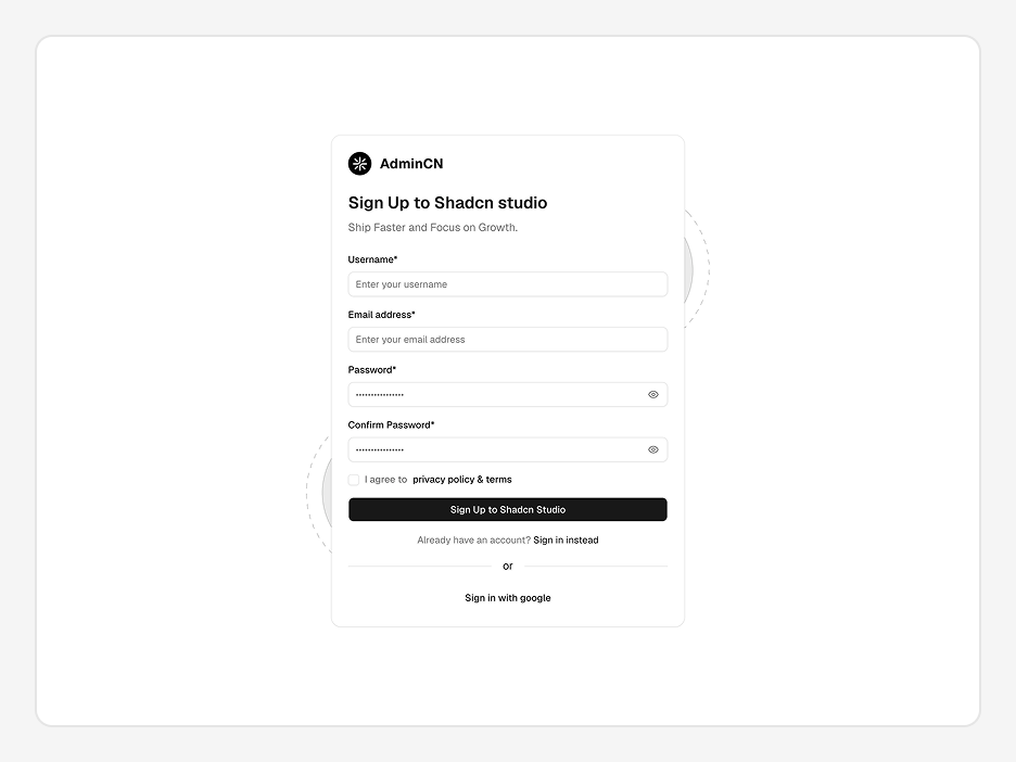Register Page