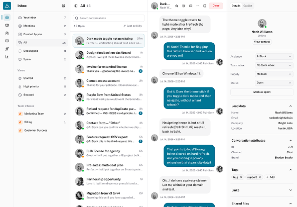 AIDesk - Shadcn Customer Service Template-small-image-1