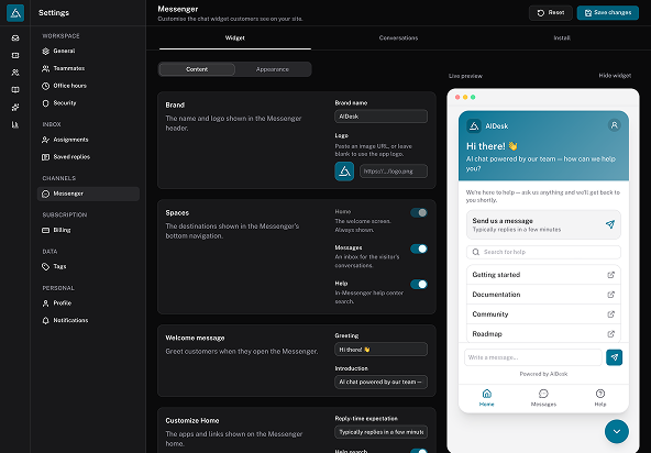 AIDesk - Shadcn Customer Service Template-small-image-5