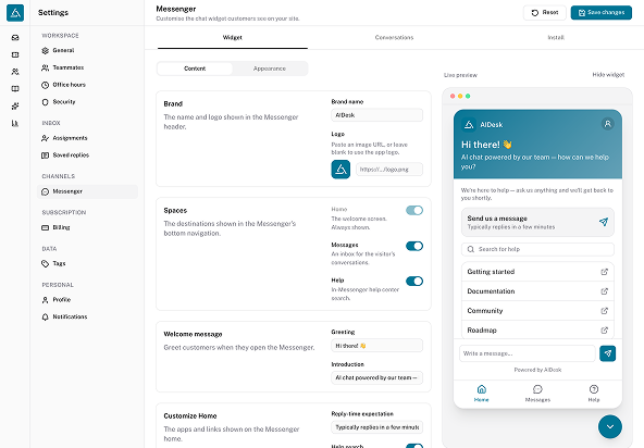 AIDesk - Shadcn Customer Service Template-small-image-5