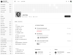 AdminCN Dashboard Free 3