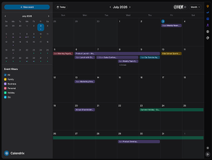 Calendrix Application 1