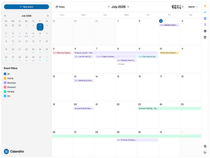 Calendrix Application 1