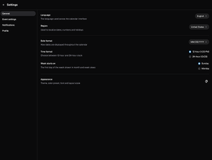 Calendrix Application 2