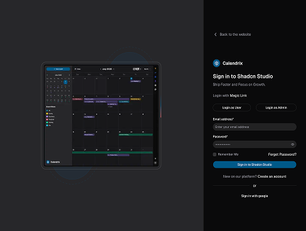 Calendrix Application 3