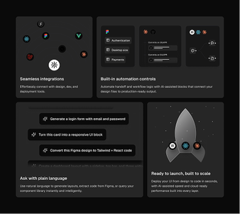 Bento Grid UI Blocks