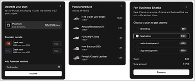 Widgets Blocks