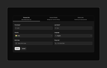 Form Layout Blocks