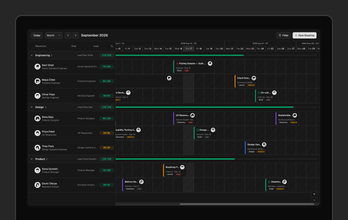 Gantt Chart Blocks