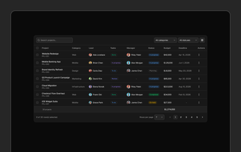 Datatable Blocks