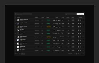Datatable Blocks
