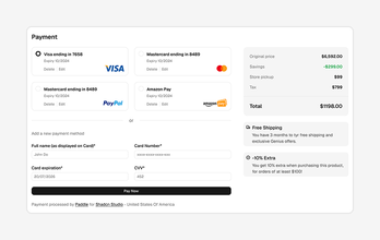 ecommerce Blocks